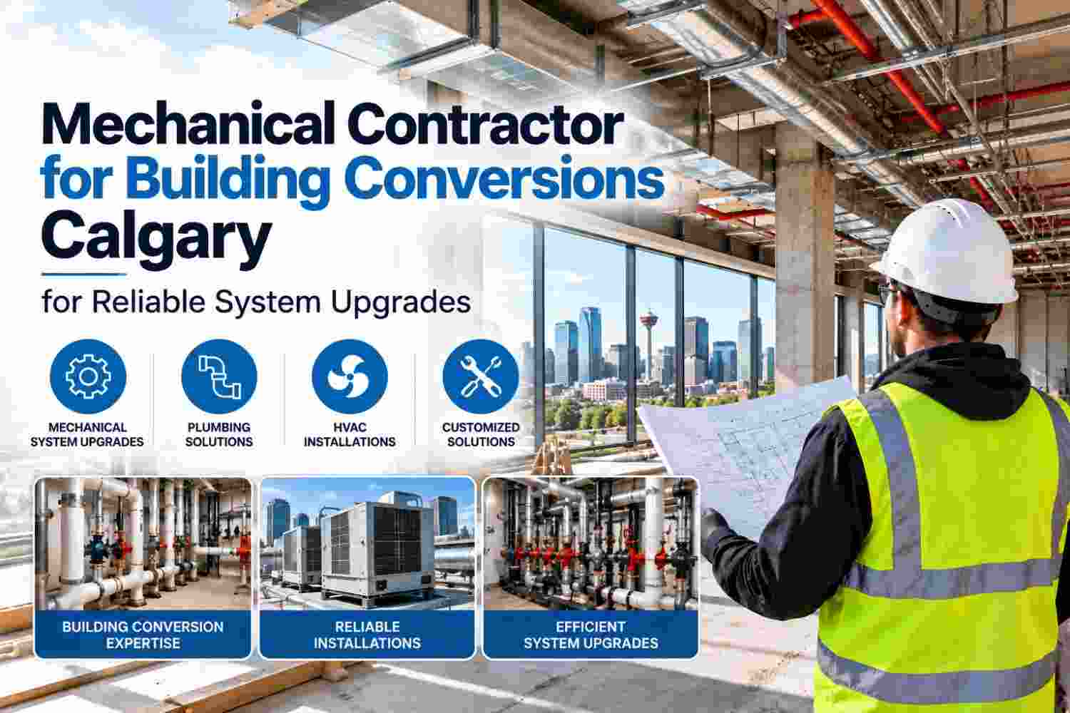 Mechanical Contractor for Building Conversions Calgary